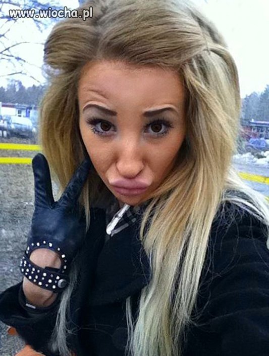 Kacza twarz...