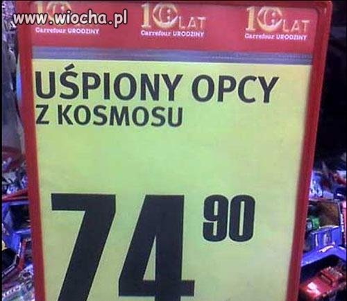 "Uśpiony OPCY z kosmosu".