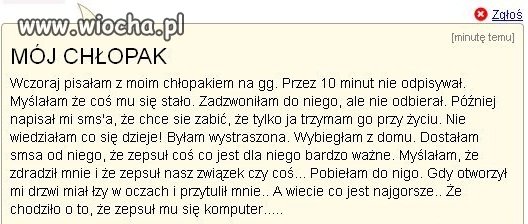 To jakaś tragedia!