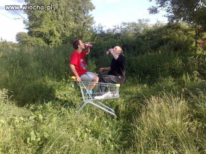 Lans w wózku