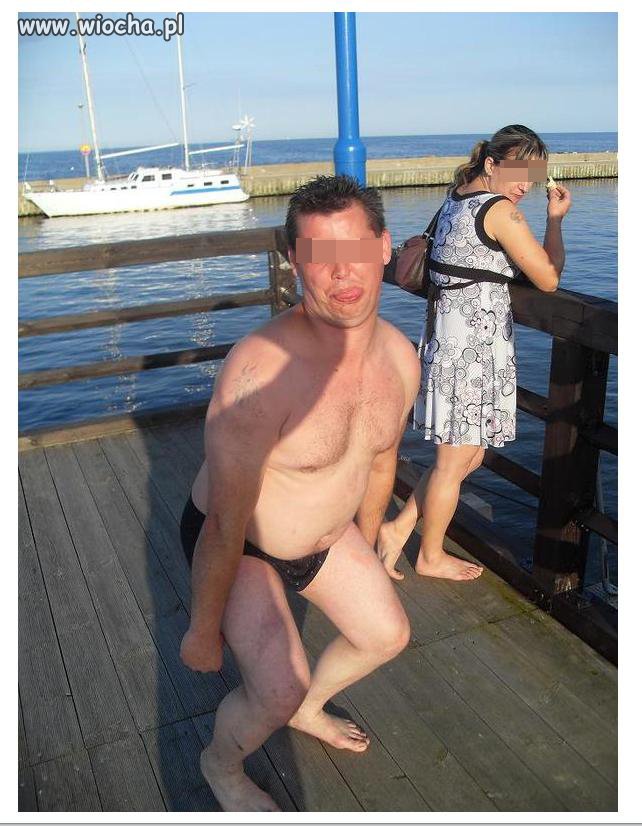 Polak na wakacjach...