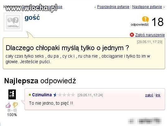 Tylko o jednym 