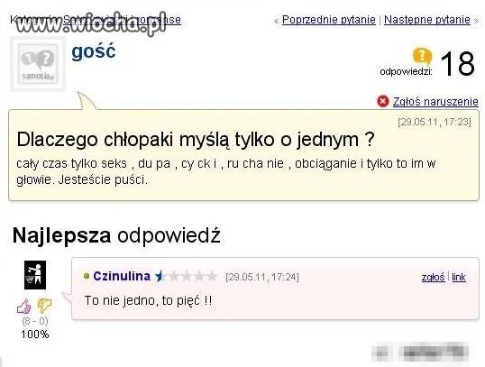 Tylko o jednym 