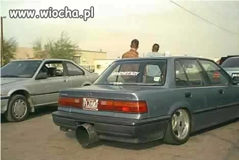 Samochód po tuningu.