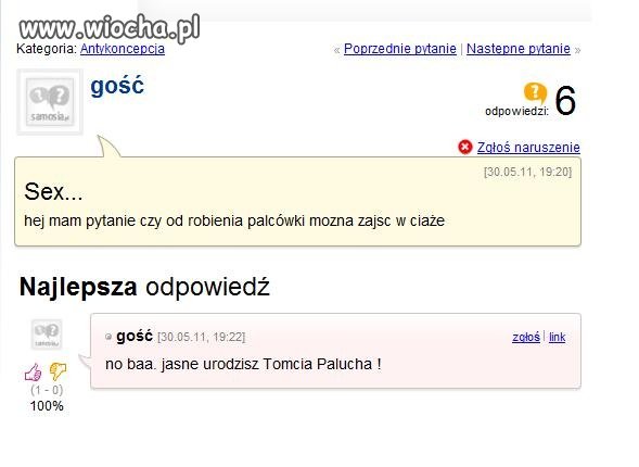 Dziś pytanie