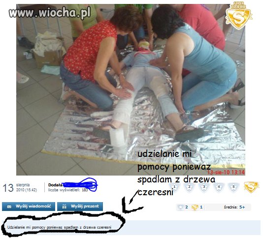 Pochwaliła się...