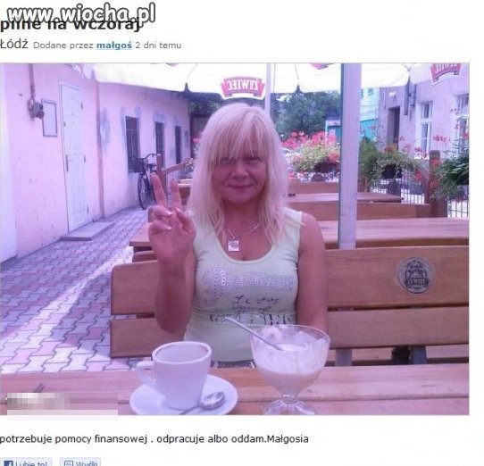 Kto wesprze Małgosie?
