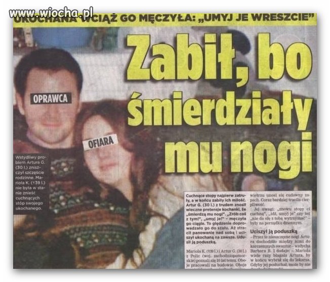 Nie dość, że mu Giry śmierdziały