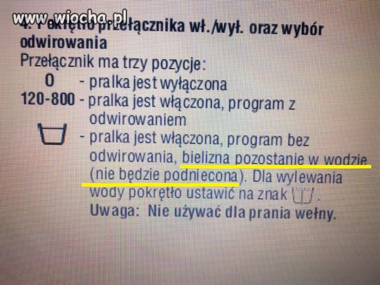 I wszystko jasne