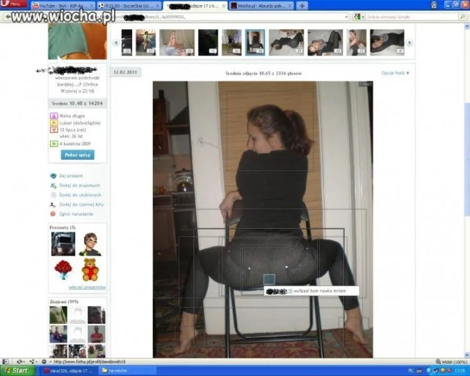 Ale wylizalbym ci rowa.