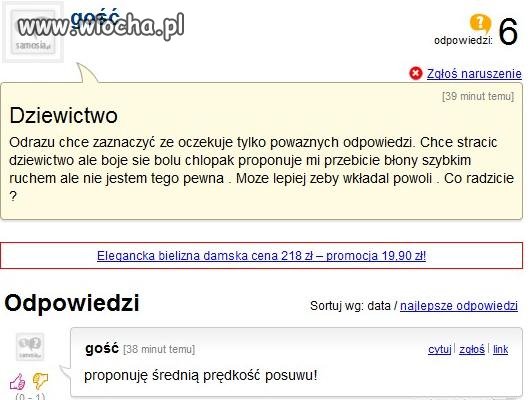 Średnia prędkość posuwu!