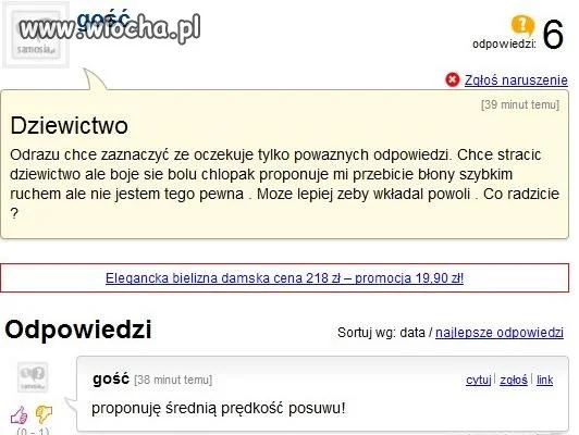 Średnia prędkość posuwu!
