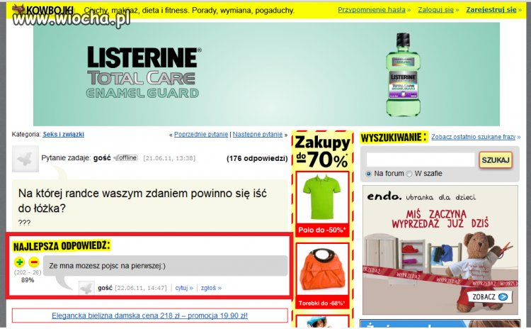 Cięta riposta...