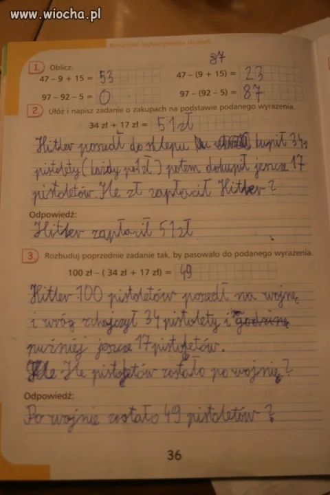 Hitler w podstawówce !