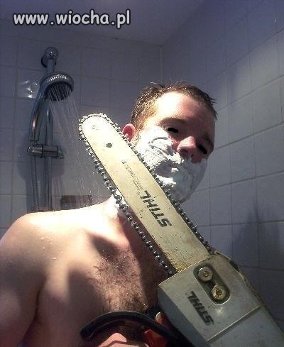 Gillette dla mężczyzny.