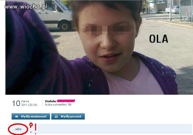 Biedna dziewczynka...