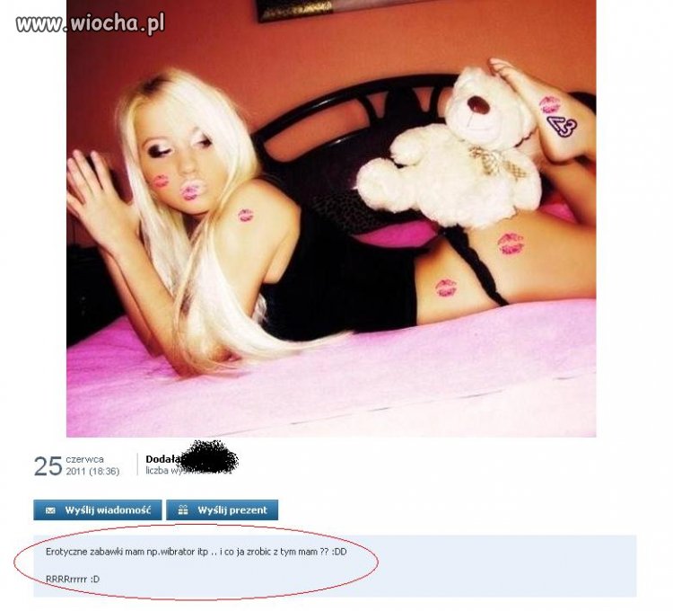 Kobieta bardzo...