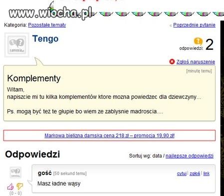 Komplement dal dziewczyny