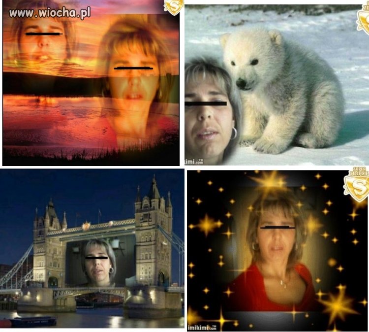Mistrzyni przeróbek zdjęć