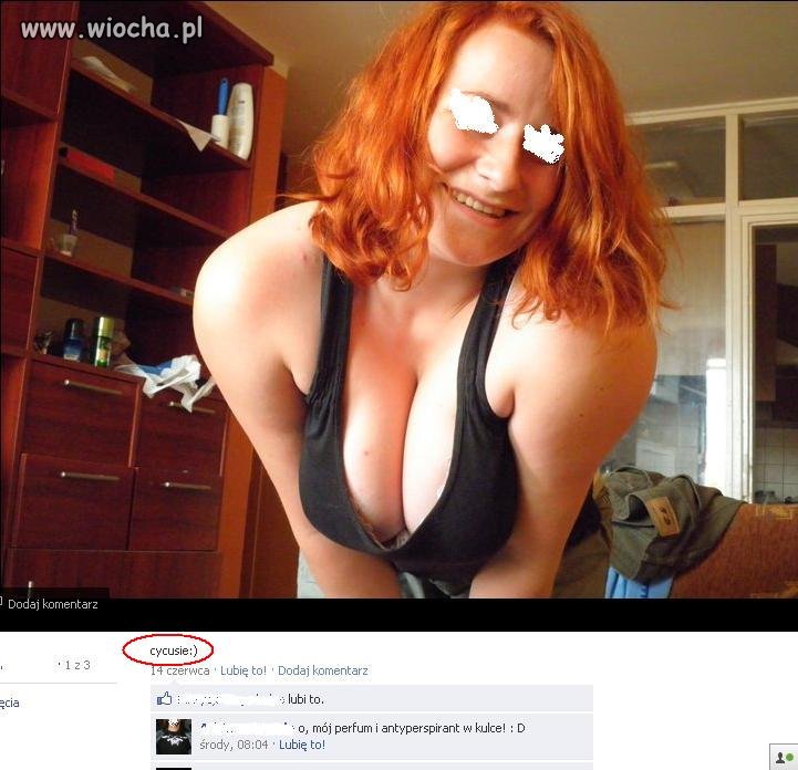 Są cycki, są rude włoski, jest podpis: 