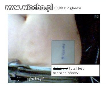 Nie ma to jak zrobić sobie długopisem 'tatuaż'