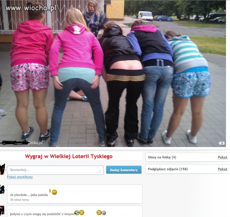 Robienie fotki od d__y strony.