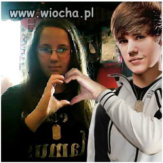 Serduszko z Justinkiem xD