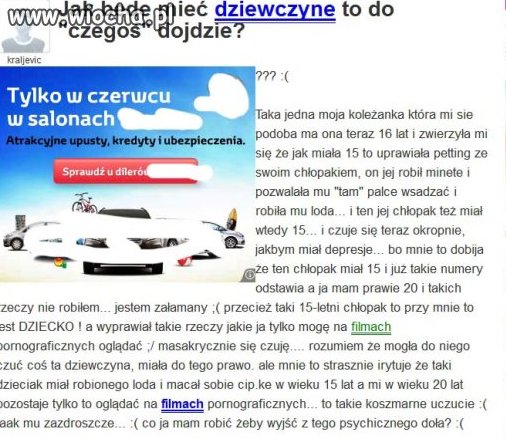 20 letni prawiczek