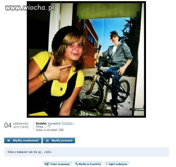 Tak dla jaj ma go na drzwiach... 