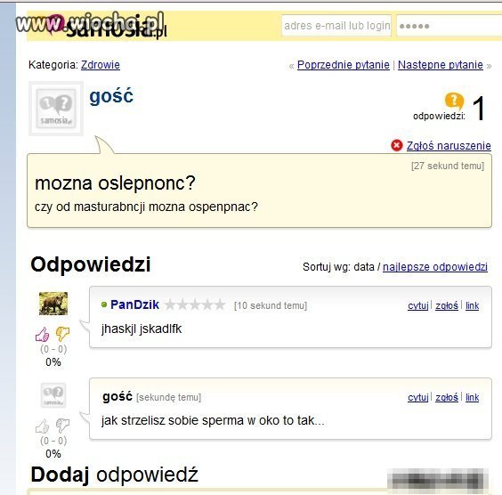 A Ty jak myślisz ? 