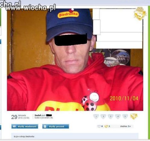 Biedronka, ach biedronka.