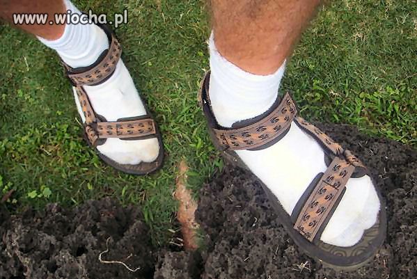 Skarpety + sandały wiocha