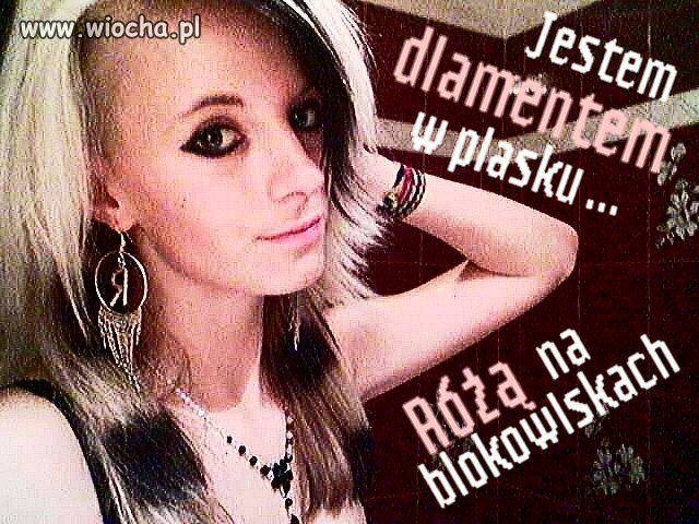 Jestem diamentem w piasku...