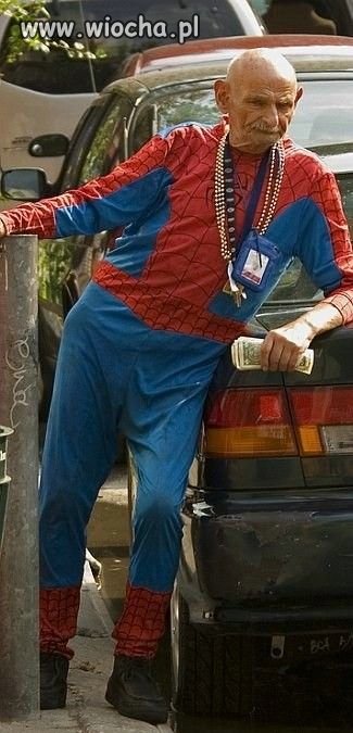 Spiderman odpoczywa