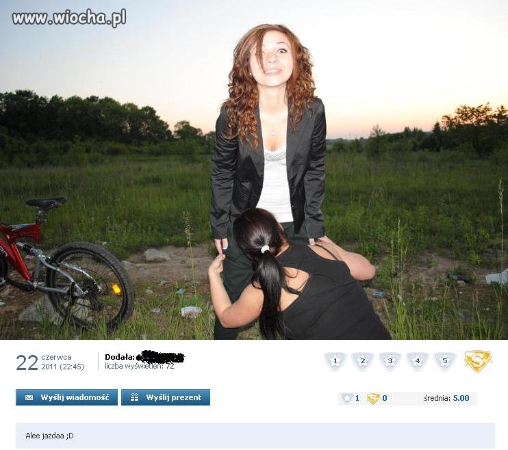 Bo one chcą się pochwalić... 