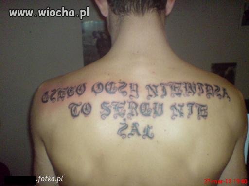 Czego oczy nie widzą to sercu nie żal