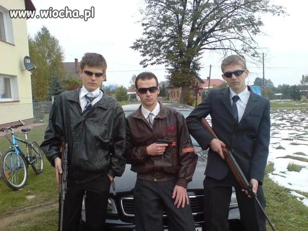 Chcieli pokazać gangsterke