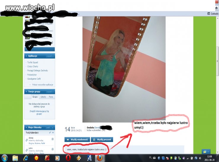 Wiem,wiem, trzeba było 