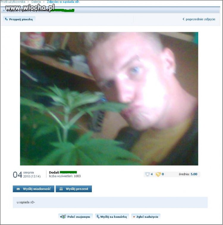 U sąsiada: