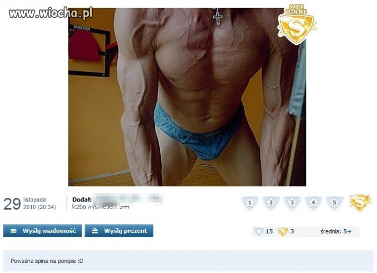 "poważna spina na pompie"