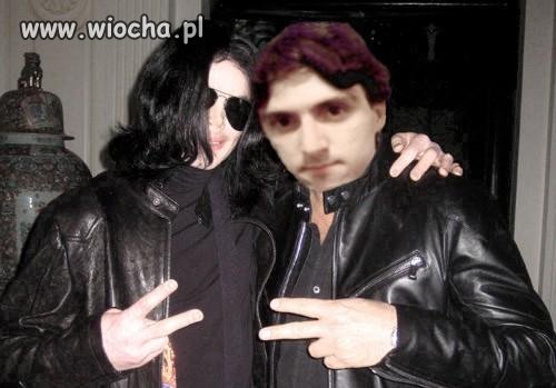 Takie tam... Z Michaelem.