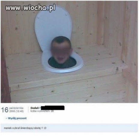 Ciekawe czego szukał