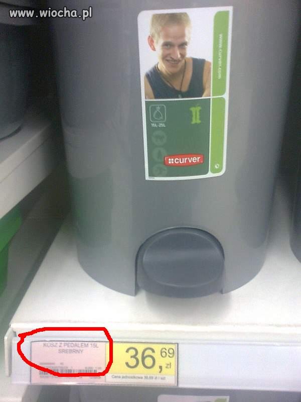 Kosz z pedalem