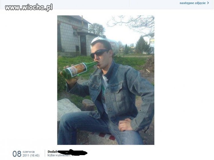 Opis brzmiał: