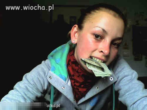 Pieniądze się je,