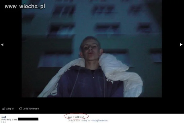Ziom w kołdrze