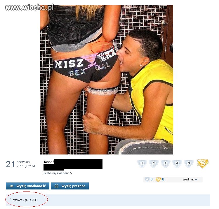 Nie ma to jak gryźć swoją dziewczynę ...