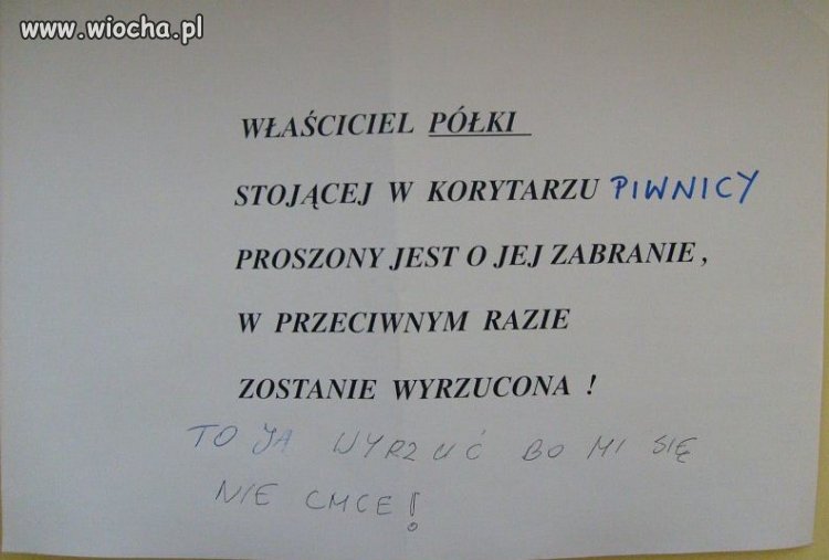 Potyczki słowne sąsiadów