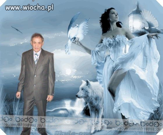 Dziadek chciał być na topie..