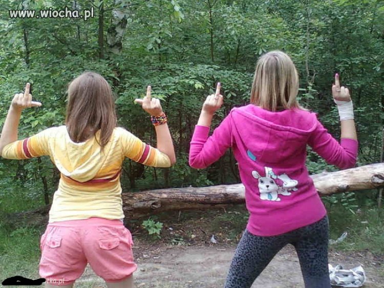 Sesja w lesie.